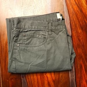 Sonoma Men's Pants, 36 Waist, 32 Length, Green-ish Gray, Casual